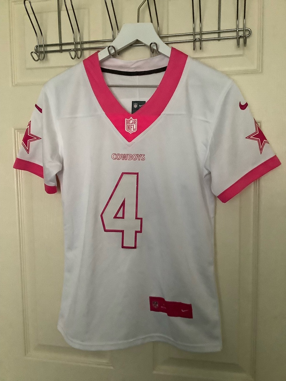 NFL Dallas Cowboys Prescott Jersey Size S